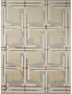 Belted Plaid Rug BP114